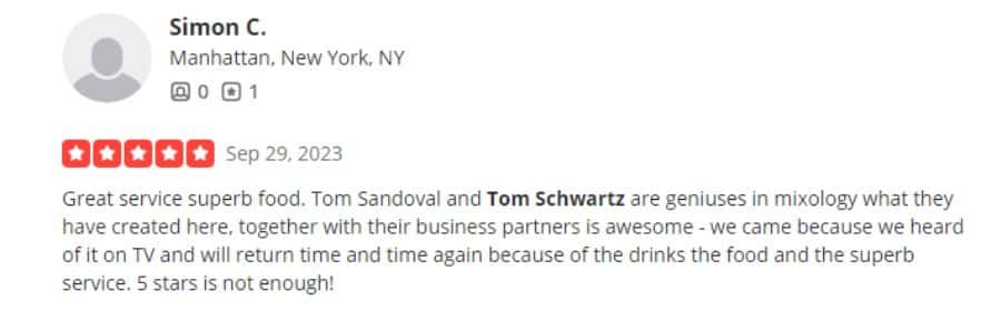 Schwartz & Sandy's Yelp Reviews